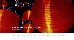 Desktop Screenshot of everydaysaholiday.org